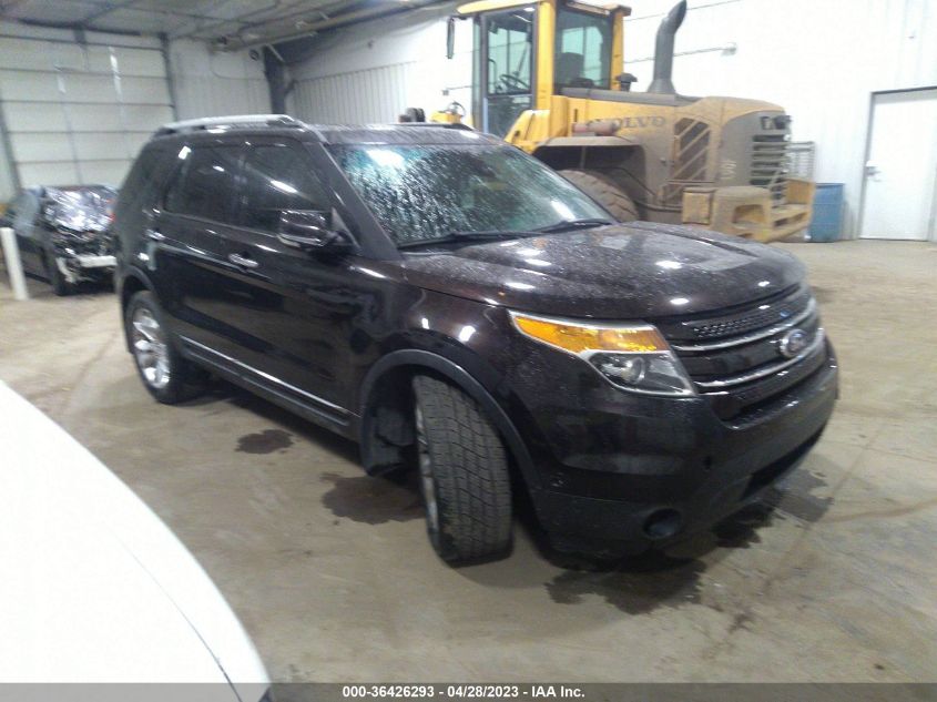 2013 FORD EXPLORER LIMITED - 1FM5K8F8XDGA54720