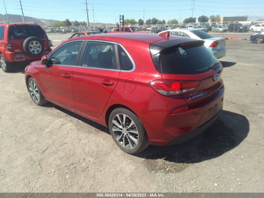 2019 HYUNDAI ELANTRA GT - KMHH35LE9KU098757