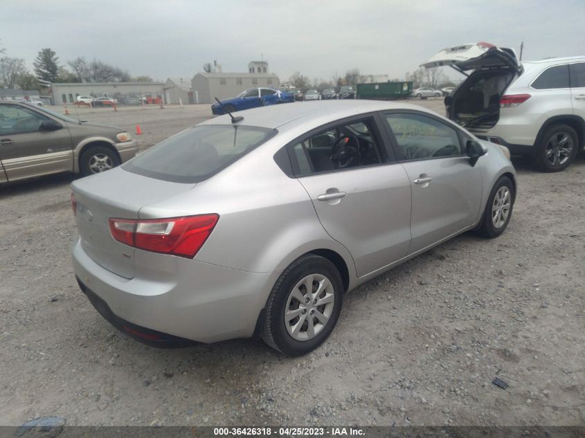 2013 KIA RIO LX - KNADM4A34D6306897