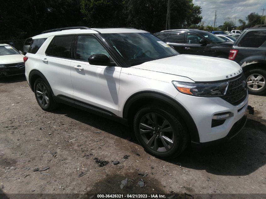 2022 FORD EXPLORER XLT - 1FMSK7DH3NGB37648
