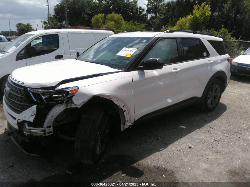 2022 FORD EXPLORER XLT - 1FMSK7DH3NGB37648