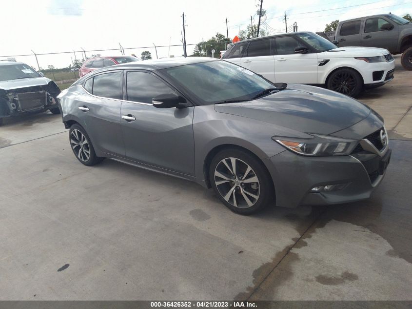 2018 NISSAN MAXIMA SV - 1N4AA6AP4JC393930