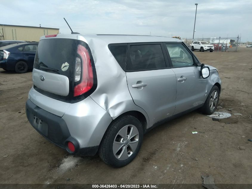 2014 KIA SOUL BASE - KNDJN2A28E7701157