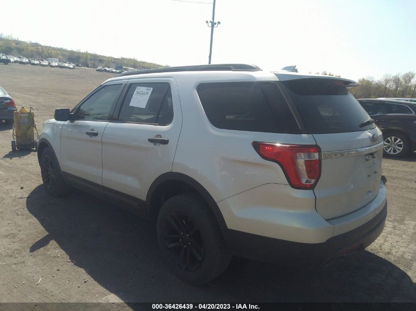 2017 FORD EXPLORER BASE - 1FM5K8B88HGA35532