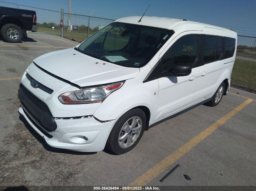 2016 FORD TRANSIT CONNECT WAGON XLT NM0GE9F72G1271278
