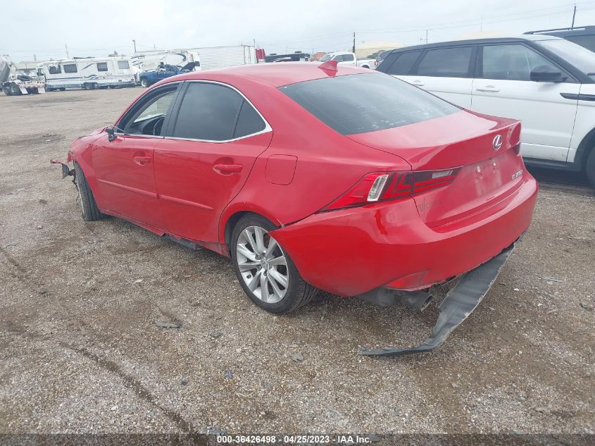 2016 LEXUS IS 200T JTHBA1D22G5014484