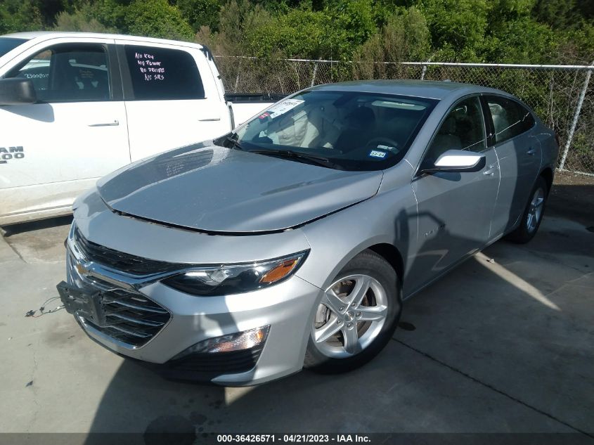 2022 CHEVROLET MALIBU LT - 1G1ZD5ST2NF133940