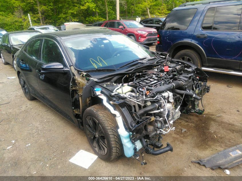 2019 HONDA CIVIC HATCHBACK EX - SHHFK7H66KU419074