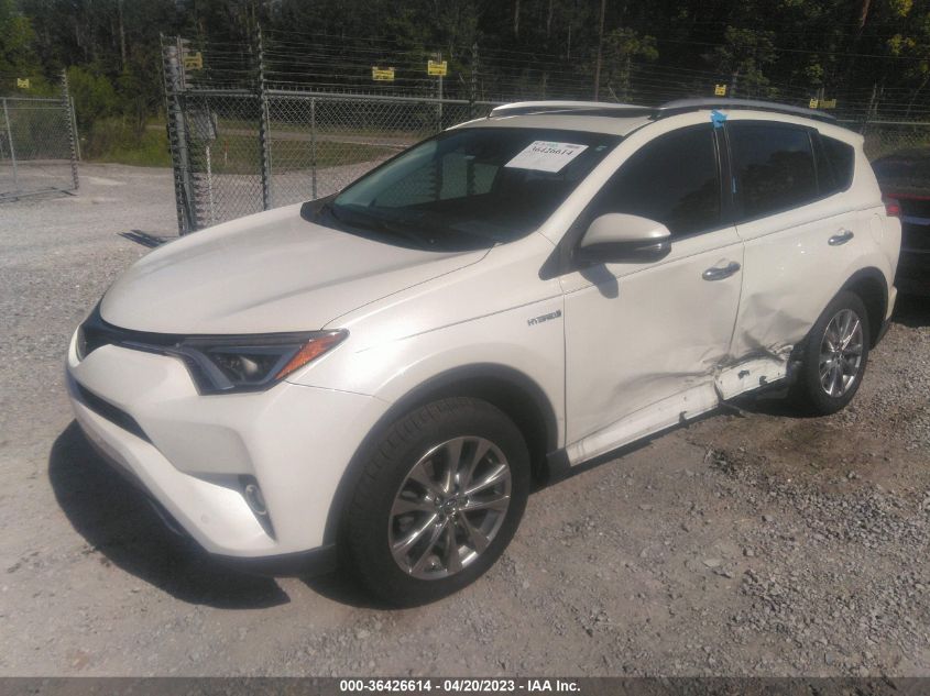 2016 TOYOTA RAV4 HYBRID LIMITED JTMDJREV5GD036650