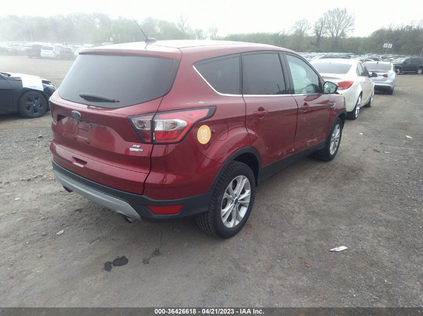 2017 FORD ESCAPE SE - 1FMCU9G9XHUB85376