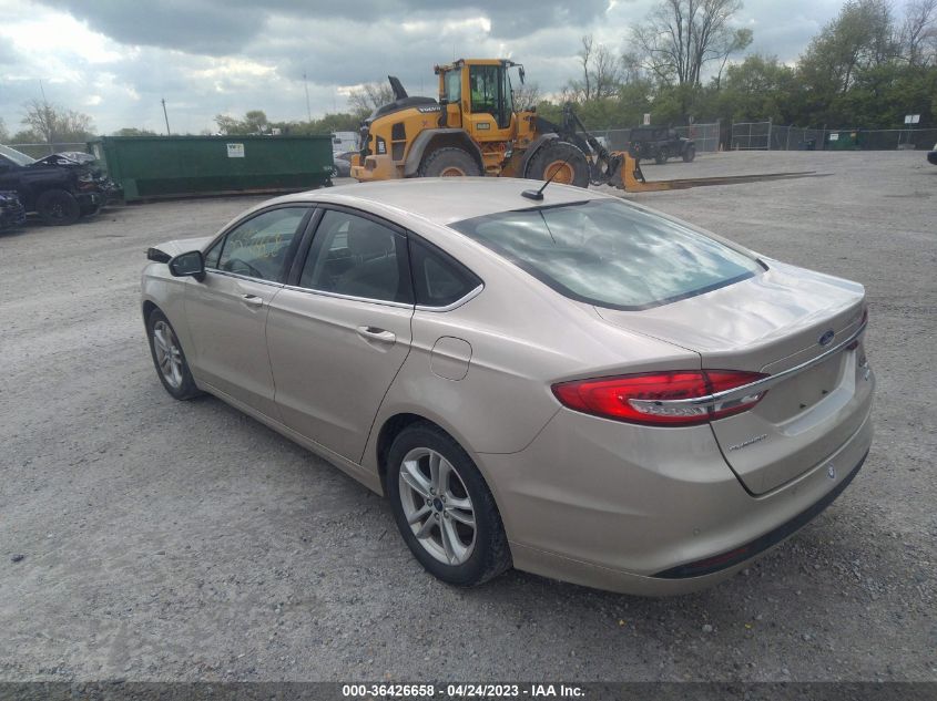 2018 FORD FUSION SE - 3FA6P0HD0JR230710