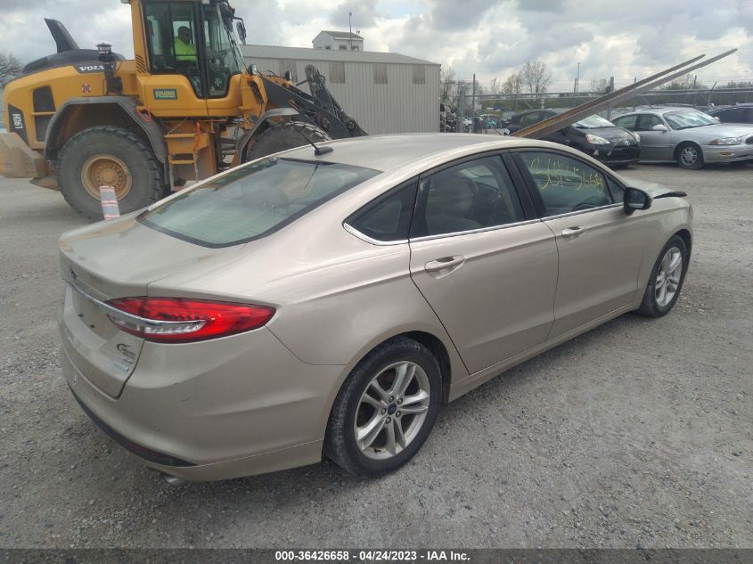 2018 FORD FUSION SE - 3FA6P0HD0JR230710