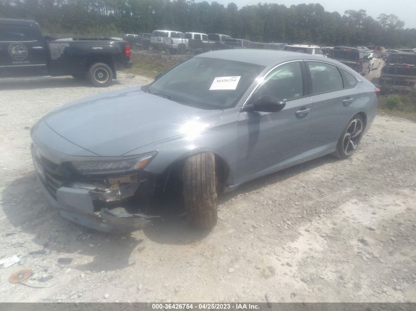 2022 HONDA ACCORD SEDAN SPORT - 1HGCV1F34NA032412