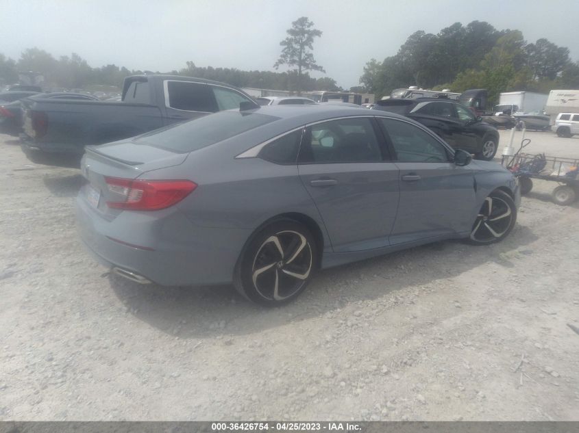 2022 HONDA ACCORD SEDAN SPORT - 1HGCV1F34NA032412