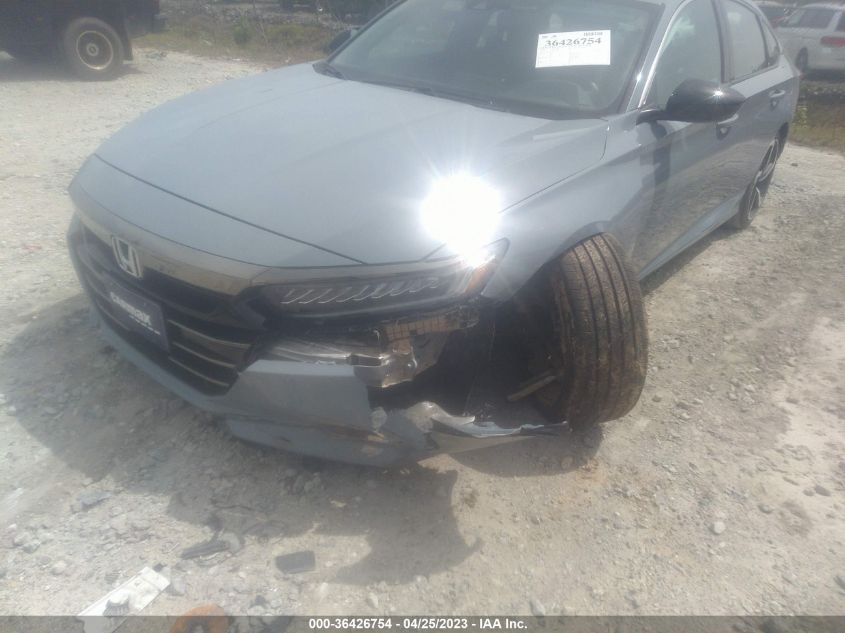 2022 HONDA ACCORD SEDAN SPORT - 1HGCV1F34NA032412
