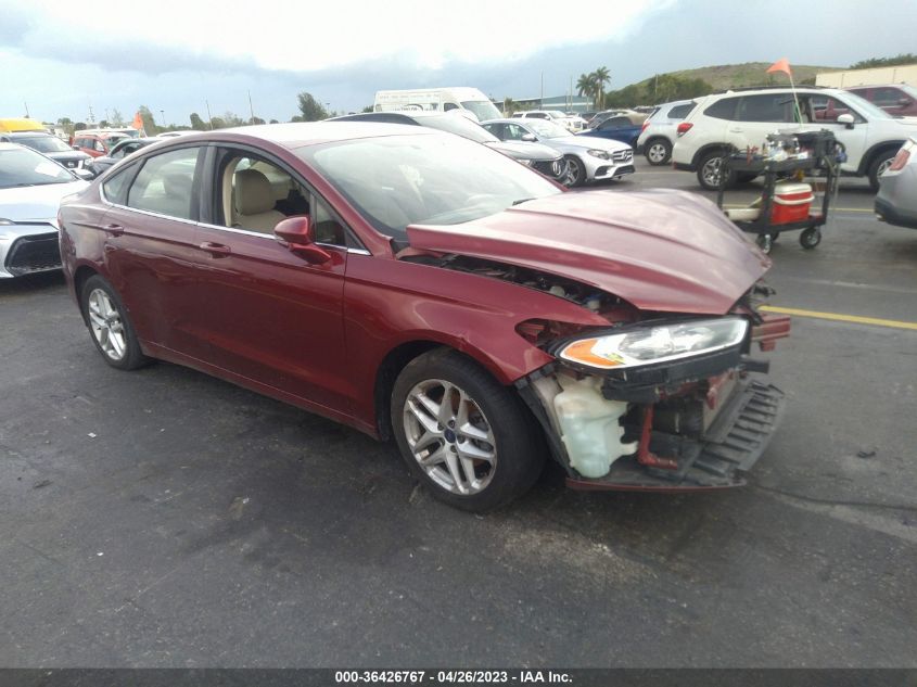 2013 FORD FUSION SE - 3FA6P0HR3DR387390