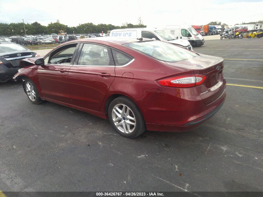 2013 FORD FUSION SE - 3FA6P0HR3DR387390