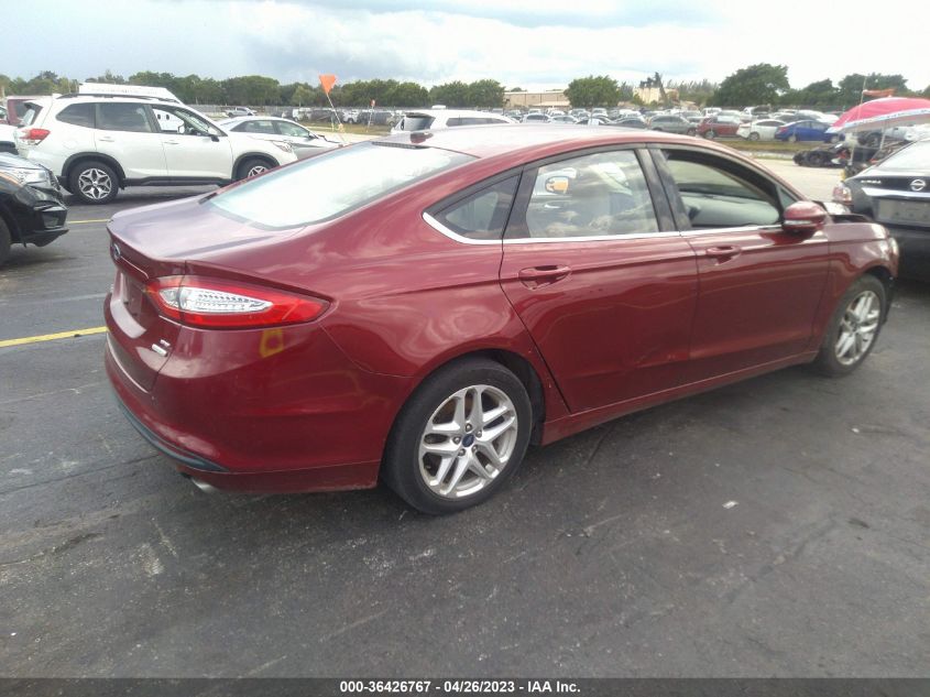 2013 FORD FUSION SE - 3FA6P0HR3DR387390