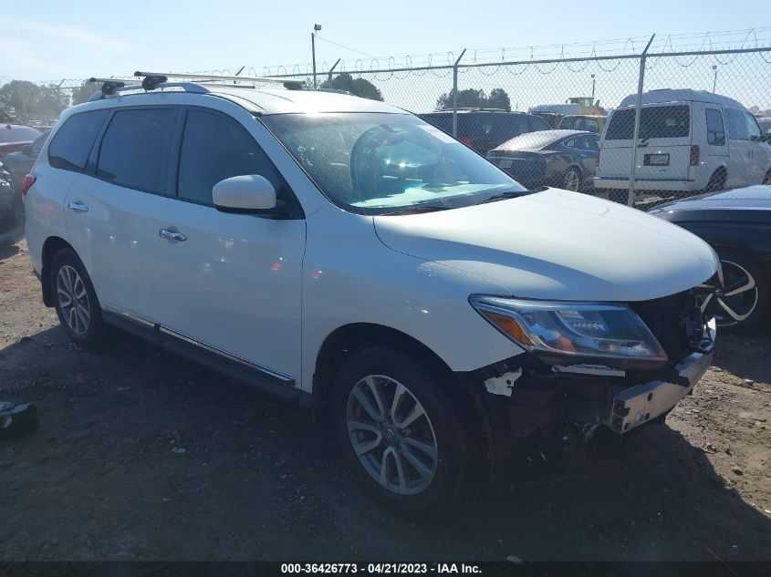 2013 NISSAN PATHFINDER SL - 5N1AR2MN1DC611666