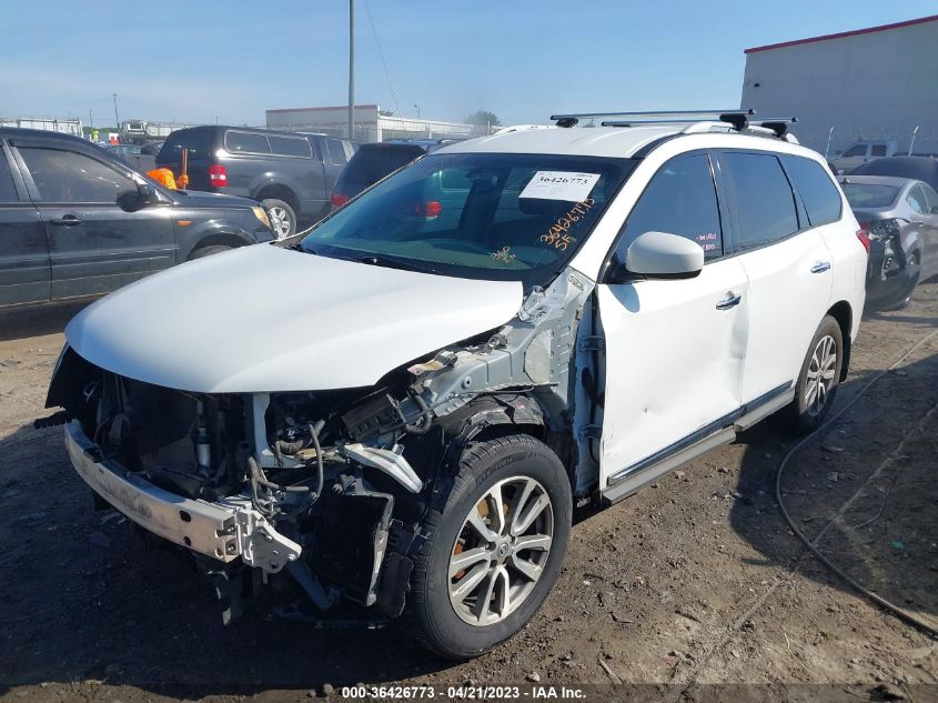 2013 NISSAN PATHFINDER SL - 5N1AR2MN1DC611666