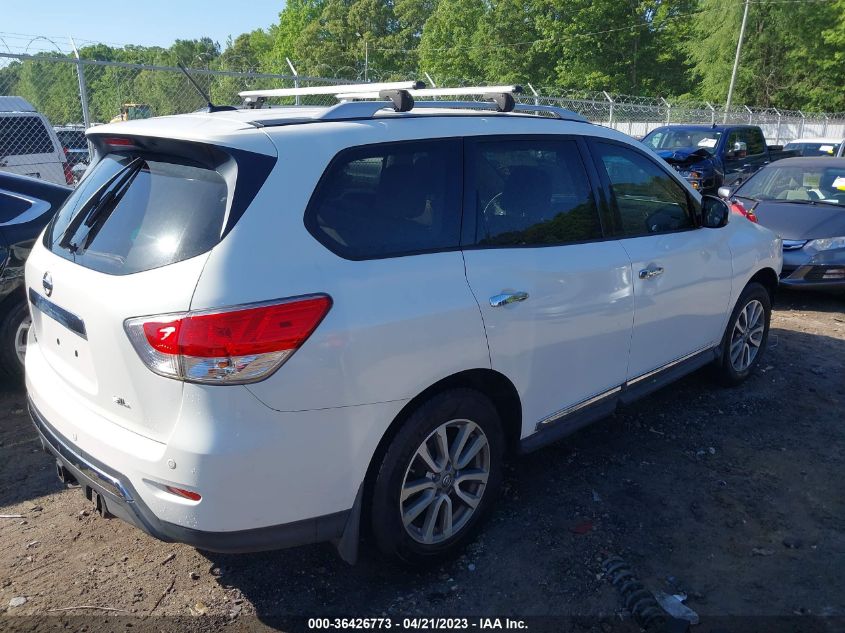 2013 NISSAN PATHFINDER SL - 5N1AR2MN1DC611666