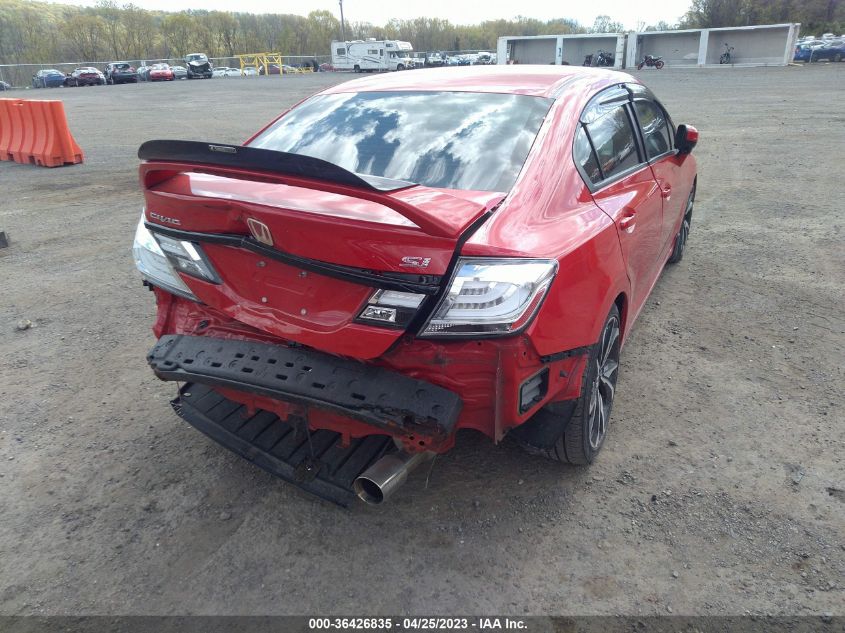 2014 HONDA CIVIC SEDAN SI - 2HGFB6E52EH700943