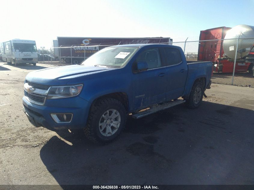 2018 CHEVROLET COLORADO 4WD LT - 1GCGTCEN8J1136092