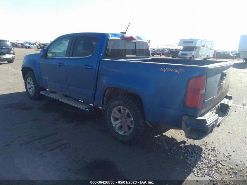 2018 CHEVROLET COLORADO 4WD LT - 1GCGTCEN8J1136092