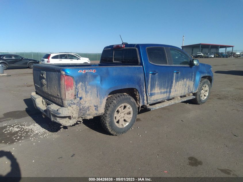 2018 CHEVROLET COLORADO 4WD LT - 1GCGTCEN8J1136092