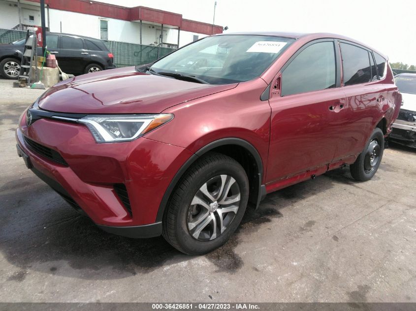 2018 TOYOTA RAV4 LE - 2T3BFREV4JW833233