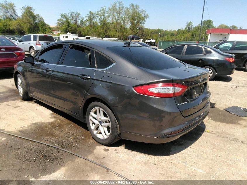 2016 FORD FUSION SE - 3FA6P0H72GR287154