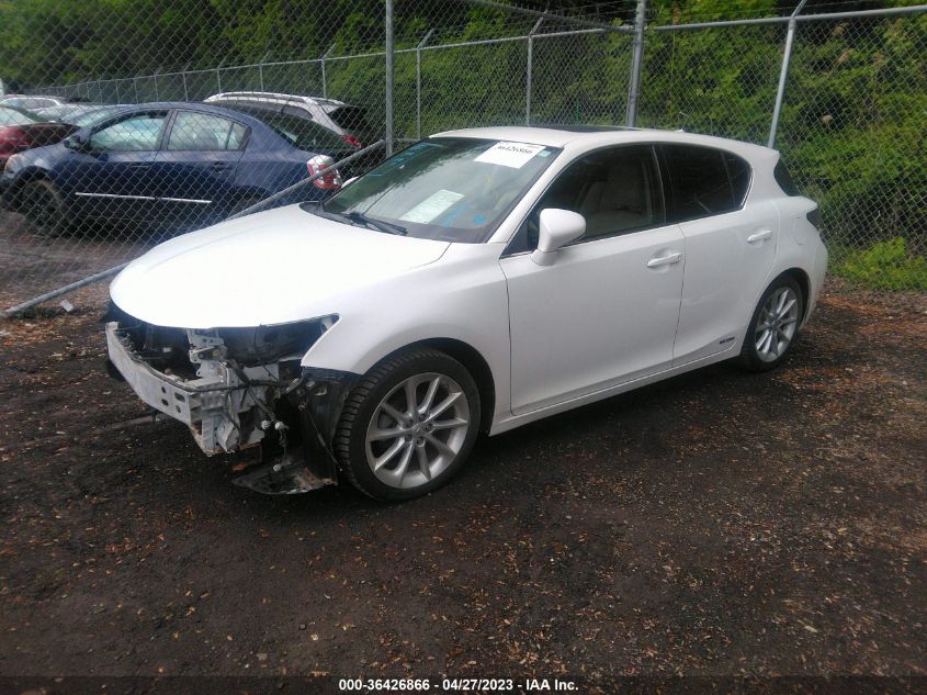2013 LEXUS CT 200H - JTHKD5BH1D2139981