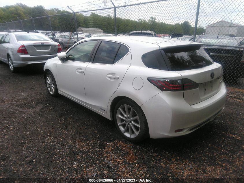 2013 LEXUS CT 200H - JTHKD5BH1D2139981