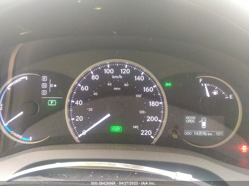 2013 LEXUS CT 200H - JTHKD5BH1D2139981
