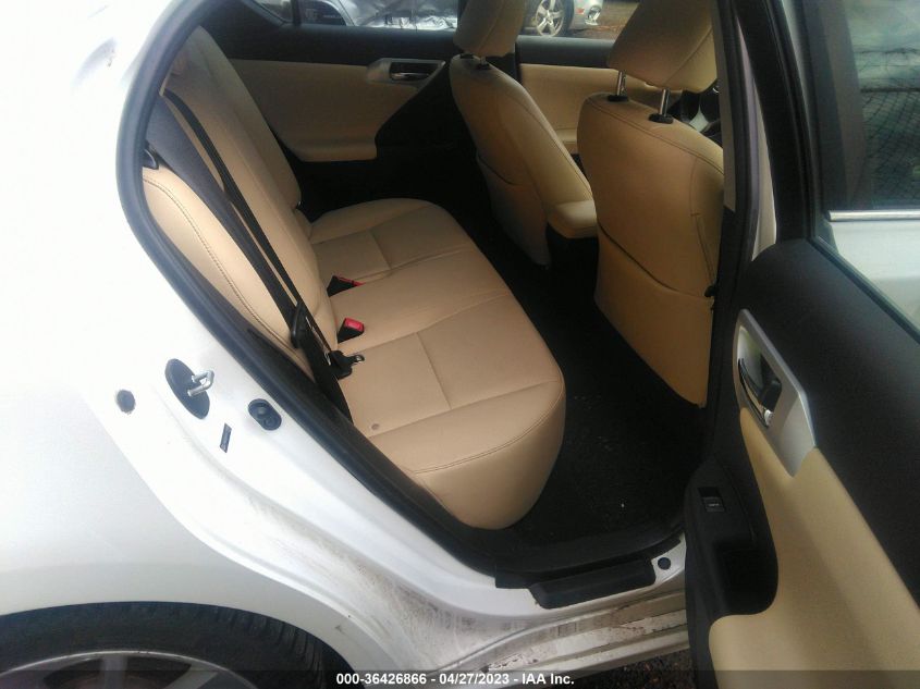 2013 LEXUS CT 200H - JTHKD5BH1D2139981