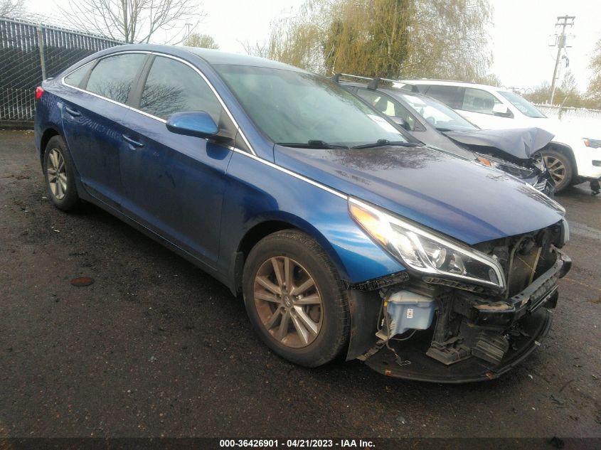 2015 HYUNDAI SONATA 2.4L SE - 5NPE24AF3FH257790