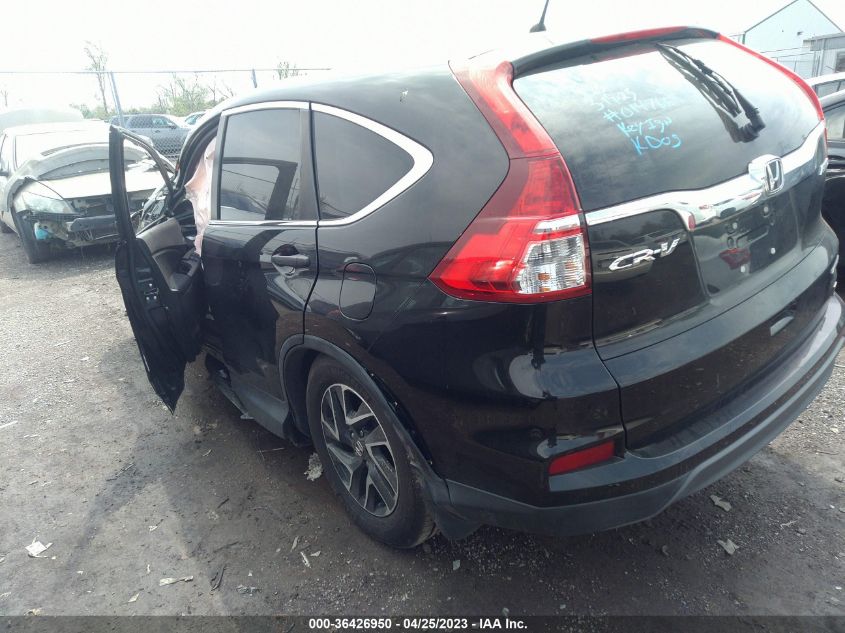 2016 HONDA CR-V SE - 5J6RM4H49GL014766