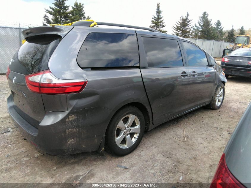 2017 TOYOTA SIENNA LE - 5TDKZ3DC6HS798842
