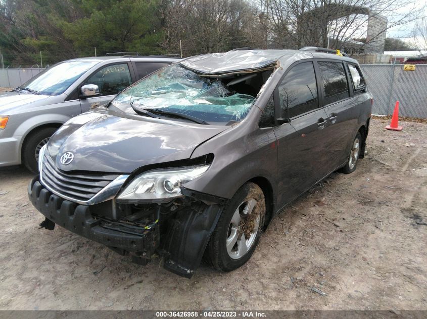 2017 TOYOTA SIENNA LE - 5TDKZ3DC6HS798842