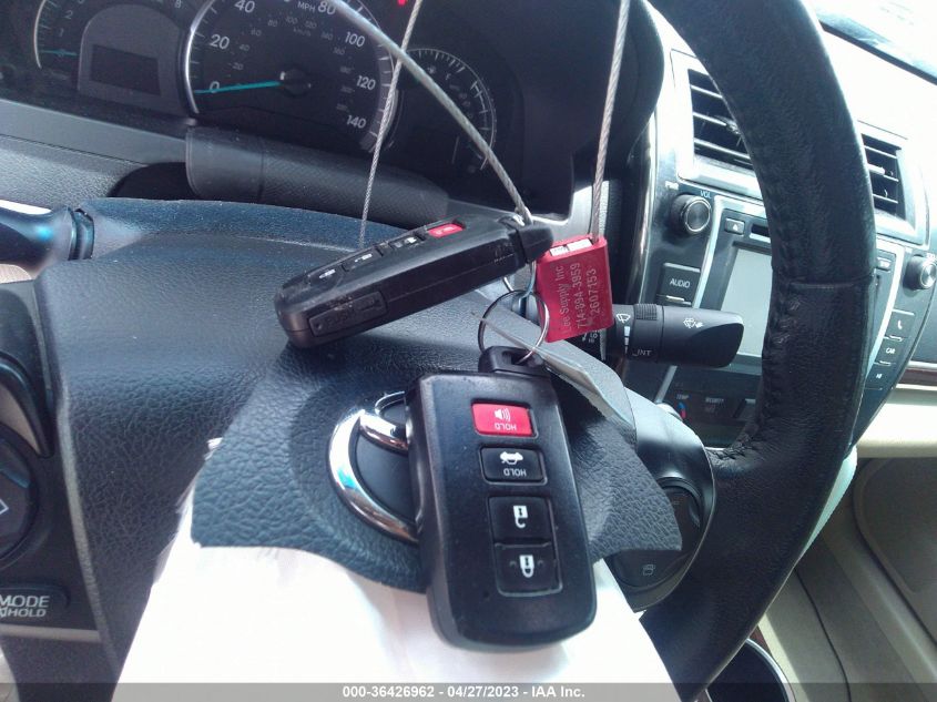 2013 TOYOTA CAMRY L/LE/SE/XLE - 4T4BF1FK8DR312136