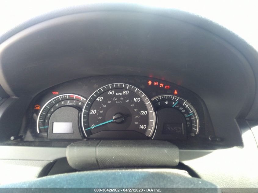 2013 TOYOTA CAMRY L/LE/SE/XLE - 4T4BF1FK8DR312136