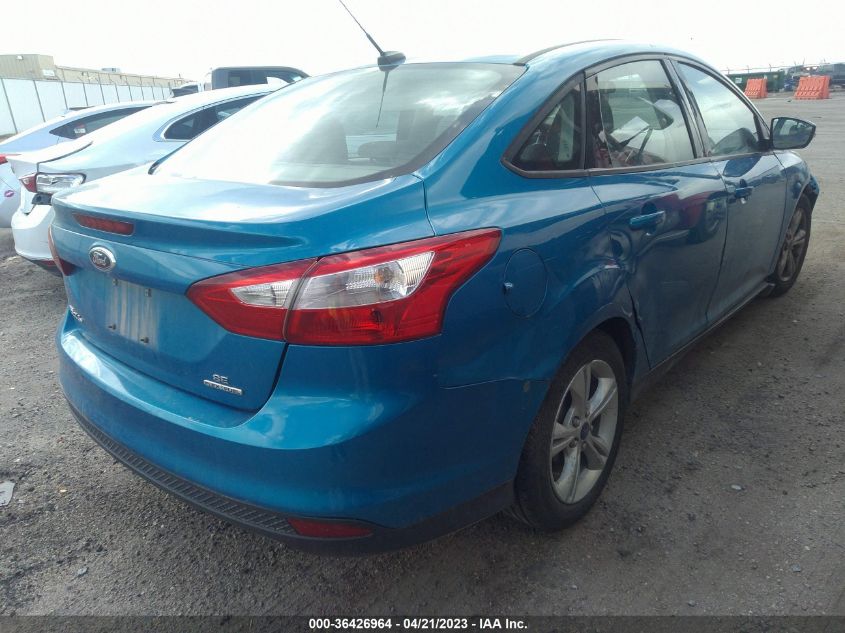 2014 FORD FOCUS SE - 1FADP3F25EL381587