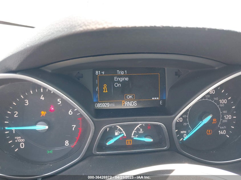 VIN 1FMCU0F7XHUE74382 2017 FORD ESCAPE S