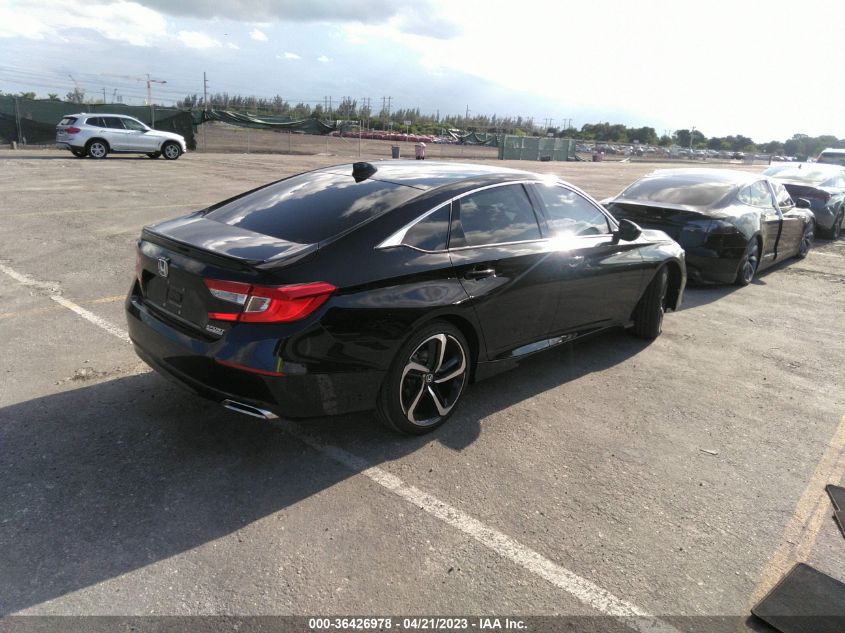 2022 HONDA ACCORD SEDAN SPORT SE - 1HGCV1F49NA092033