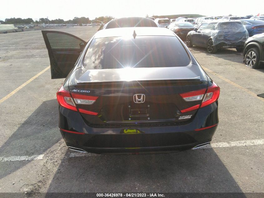 2022 HONDA ACCORD SEDAN SPORT SE - 1HGCV1F49NA092033