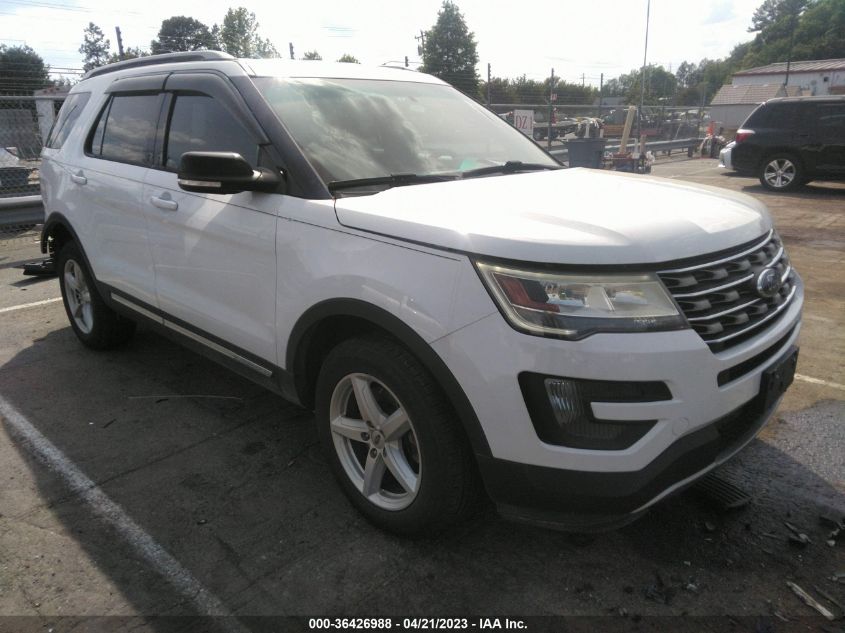 2016 FORD EXPLORER XLT - 1FM5K8DH5GGB23708