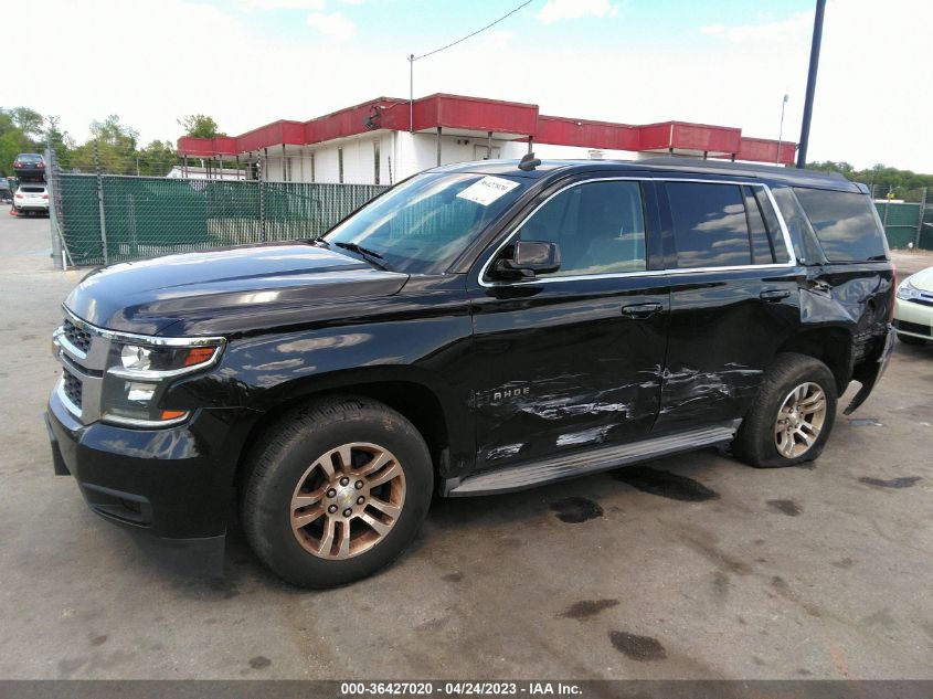 2015 CHEVROLET TAHOE LT - 1GNSKBKC1FR107558