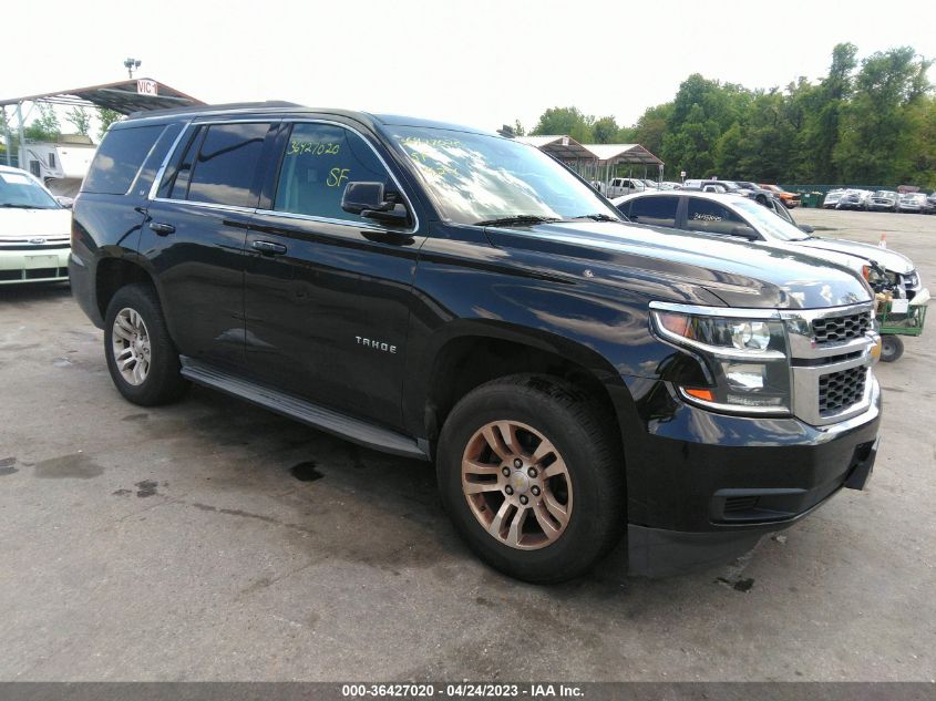 2015 CHEVROLET TAHOE LT - 1GNSKBKC1FR107558