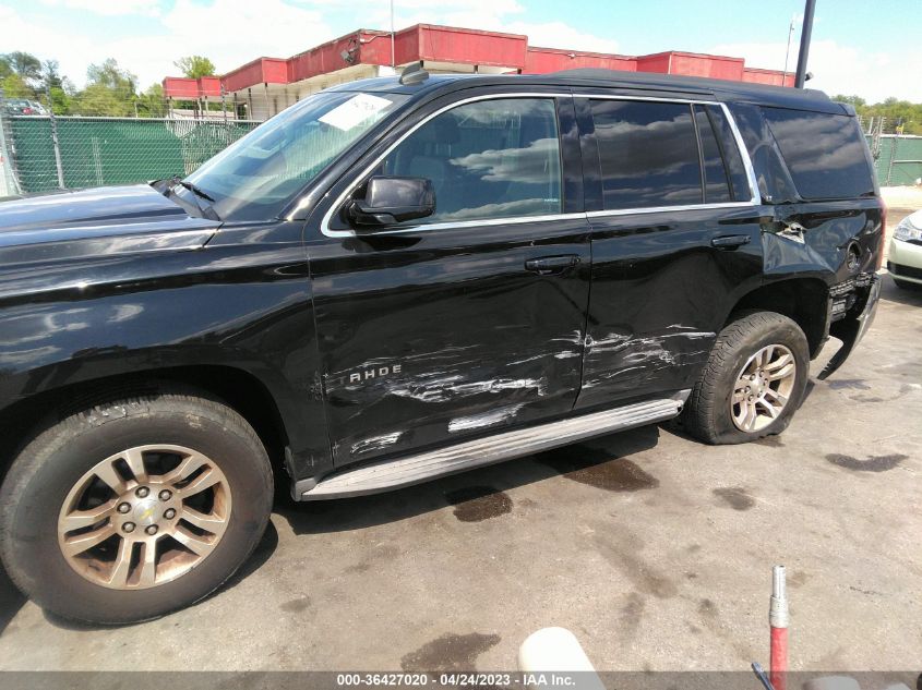 2015 CHEVROLET TAHOE LT - 1GNSKBKC1FR107558