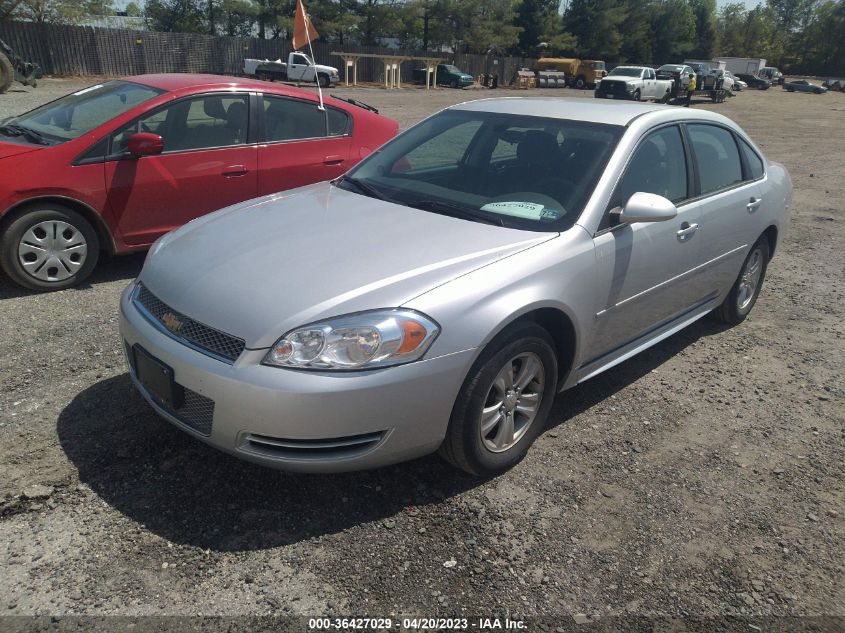 2016 CHEVROLET IMPALA LIMITED LS - 2G1WA5E32G1101586